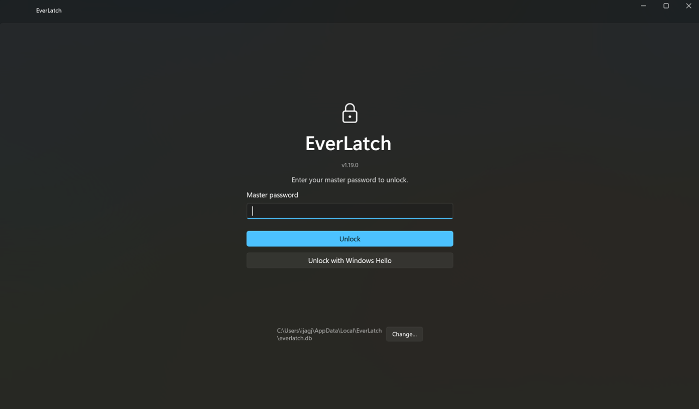 unlock screen